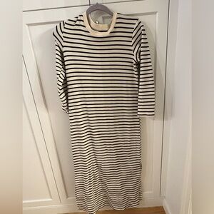 Pomander Place Striped Maxi Tshirt Dress